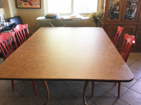 Table extender pad photo